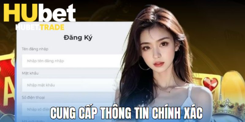 Thành viên hãy công khai thông tin cá nhân thật đầy đủ và hợp lệ 